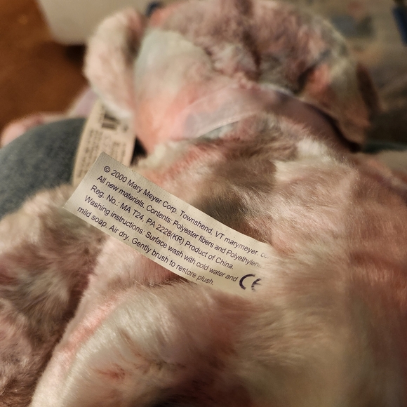 Mary Meyer Colorful Plush Teddy Bear Nova New - Picture 3 of 6